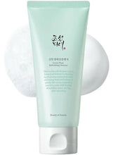 Beauty of Joseon green plum refreshing cleanser tube, light mint green squeeze tube