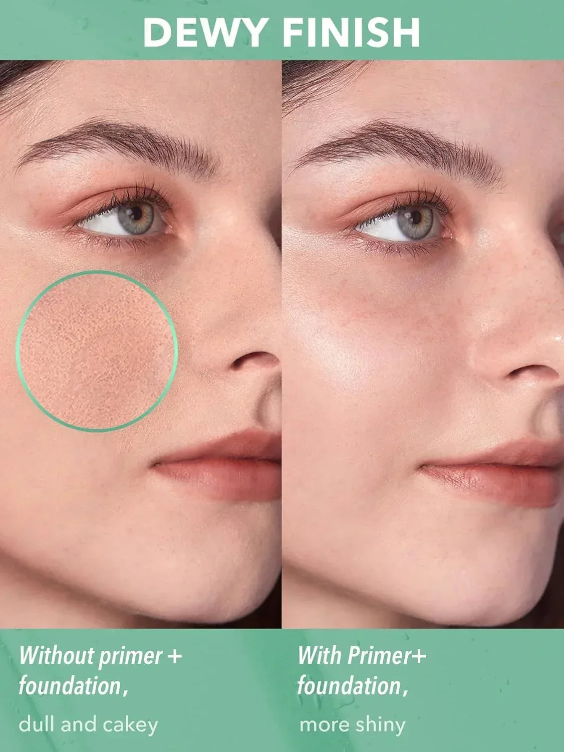 SHEGLAM Good Grip Hydrating Primer – Oil Control, Silicone-Free Gel (Green) - Mumzar