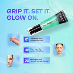 Colors Queen Power Grip Face Primer – Pink, Gel-Based & Hydrating