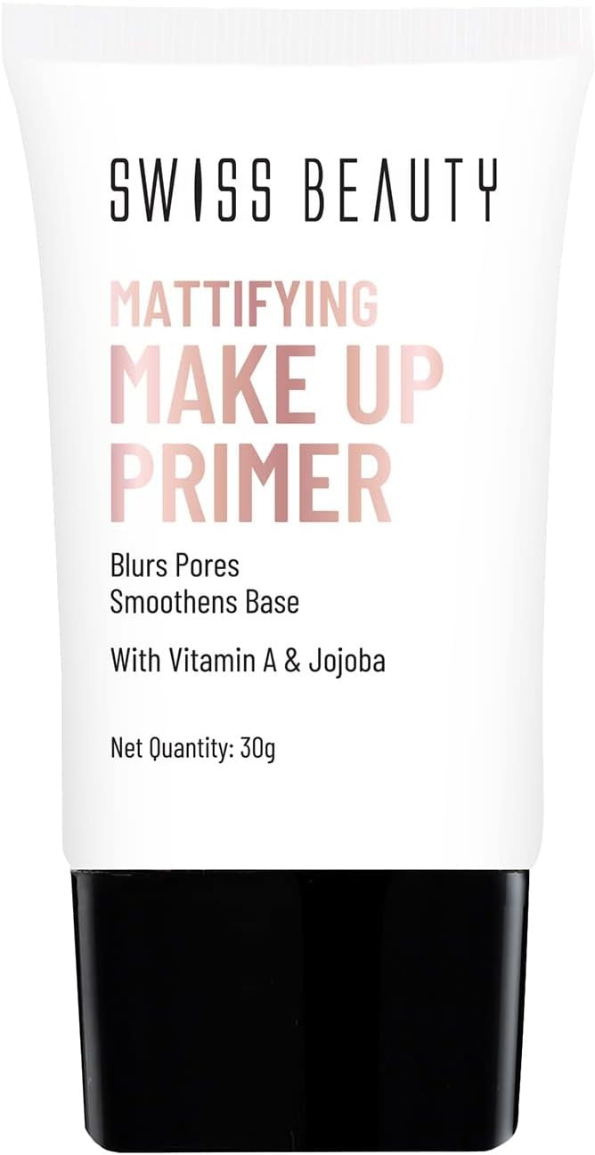 Swiss Beauty Mattifying Makeup Primer – Oil-Free, 30 g