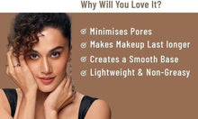 Mattifying makeup primer benefits list: minimises pores, smooth base, non-greasy