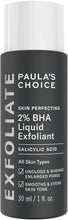 Paula's Choice 2% BHA liquid exfoliant bottle, black label with white cap