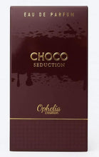 Burgundy eau de parfum box with gold lettering and Ophelia creation