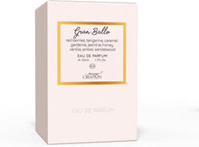 Eau de parfum gift box for Gran Ballo, 50 ml, with label and gold border
