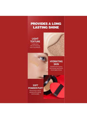 Air Cushion BB Cream Compact Shade 02 Shell Beige Lightweight Natural Coverage