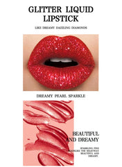 ZH-547A 6-Piece Matte & Pearl Lip Gloss Set Non-Stick Lip Glaze Gift Box