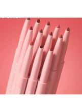 Set of nude pink lip liner pens with pointed tips