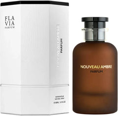 Flavia Nouveau Ambre Eau De Parfum 100ml Unisex Amber Woody Luxury Fragrance
