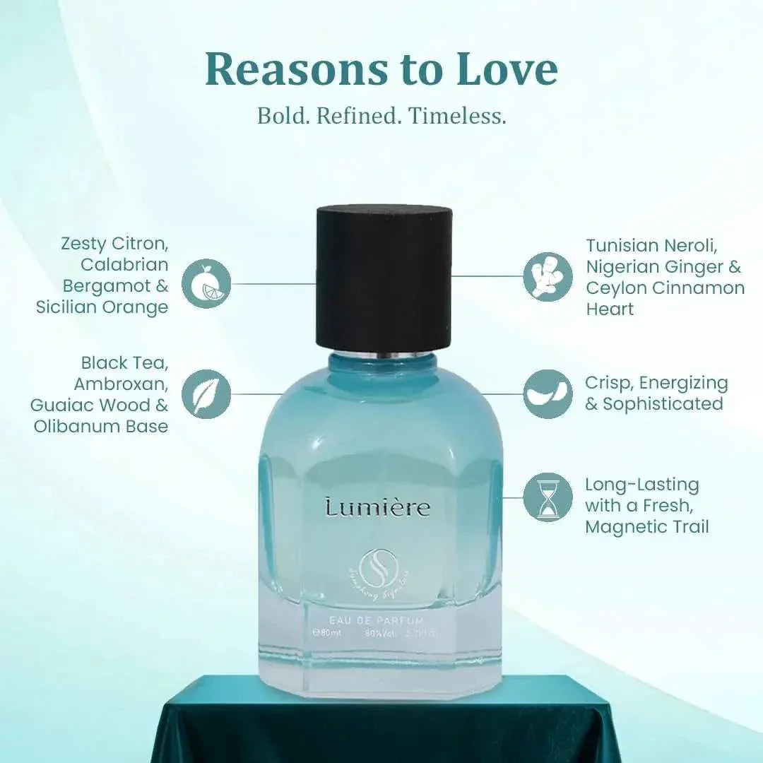 Lumiere by Symphony Eau De Parfum 80ml Inspired by Imagination LV Long-Lasting Men’s Perfume