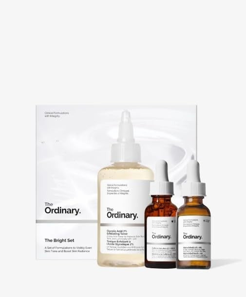 The Ordinary The Bright Set Skincare Kit for Radiant & Even Skin Tone