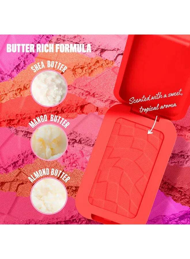 Buttermelt Powder Blush Up to 12H Wear Fade & Transfer Resistant Multicolour