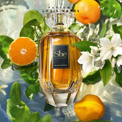 Louis Varel She Eau De Parfum 100ml – Long Lasting Floral Woody Perfume for Women