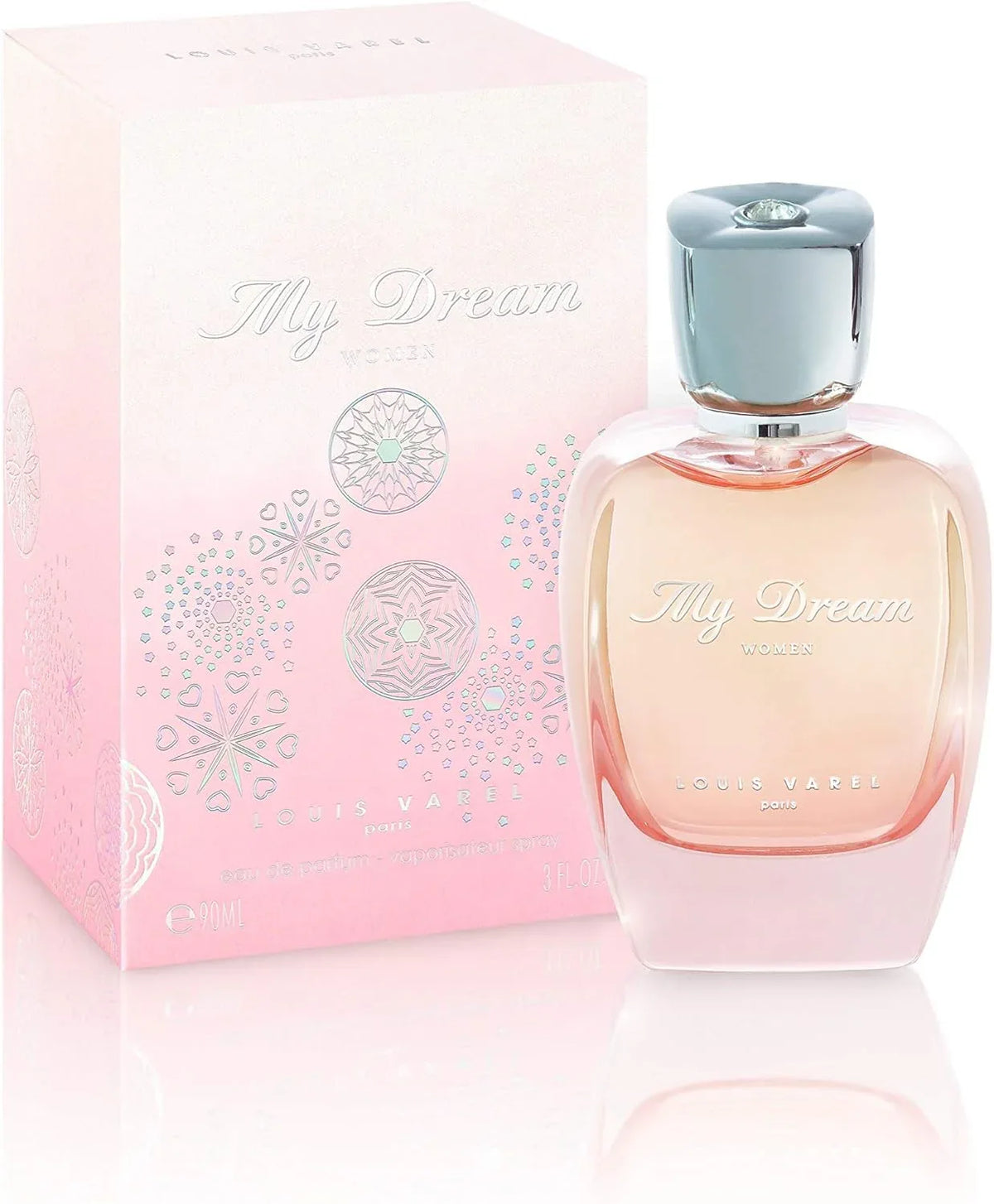 Louis Varel My Dream Eau De Parfum 90ml – Long Lasting Floral Fruity Gourmand Perfume for Women