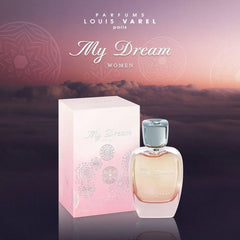Louis Varel My Dream Eau De Parfum 90ml – Long Lasting Floral Fruity Gourmand Perfume for Women
