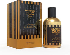 Amazing Creation Amber Oud Gold Eau De Parfum For Him 100ML – Long Lasting Sweet Woody Luxury Perfume for Men
