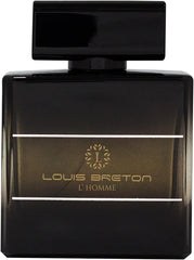 Louis Breton L’Homme Eau De Parfum 100ml – Long Lasting Chypre Fruity Woody Perfume for Men