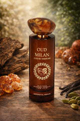 Oud Milan Eau De Parfum 100ml – Long Lasting Oriental Oud Vanilla Unisex Perfume
