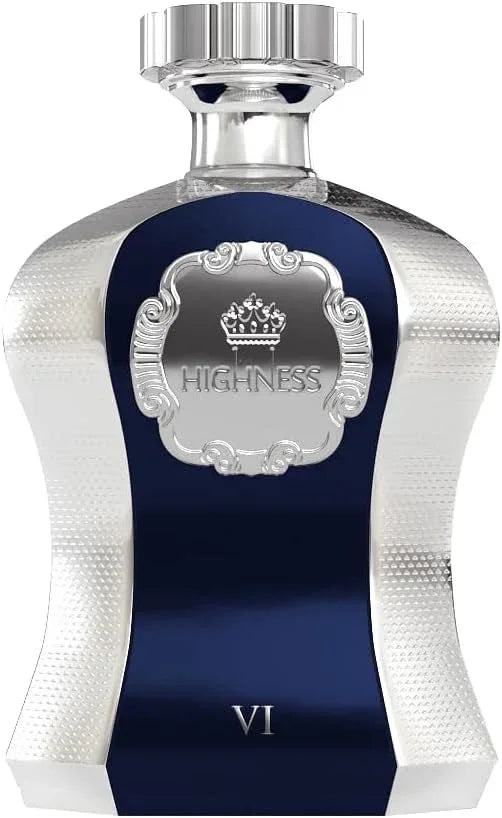 Afnan His Highness VI Blue Eau De Parfum 100ML – Long Lasting Aromatic Spicy Woody Luxury Unisex Perfume
