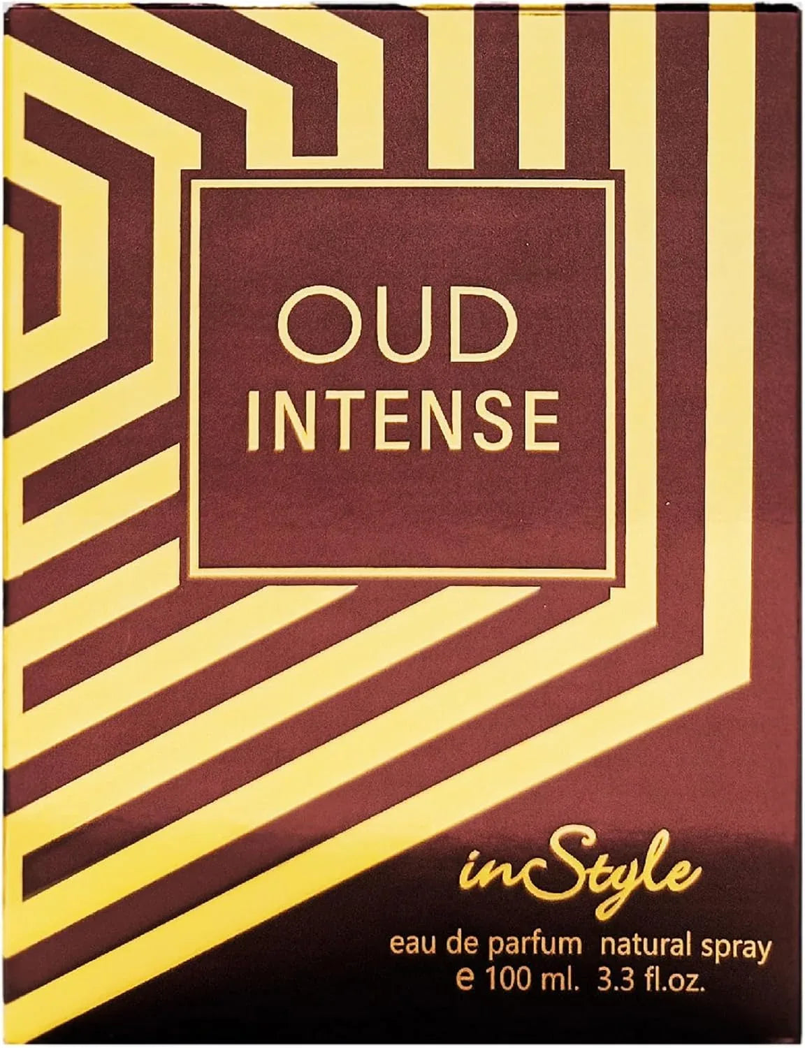 inStyle OUD Intense Eau De Parfum 100ML – Long Lasting Oud Woody Floral Luxury Unisex Perfume\\\