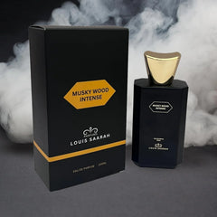 Musky Wood Intense Eau De Parfum 100ML – Long Lasting Woody Musky Amber Luxury Unisex Perfume