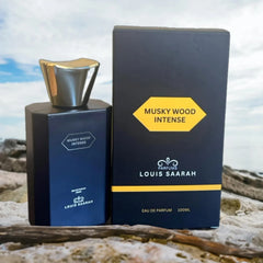 Musky Wood Intense Eau De Parfum 100ML – Long Lasting Woody Musky Amber Luxury Unisex Perfume