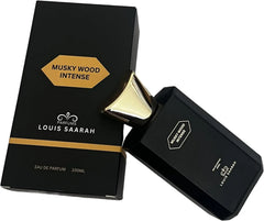 Musky Wood Intense Eau De Parfum 100ML – Long Lasting Woody Musky Amber Luxury Unisex Perfume