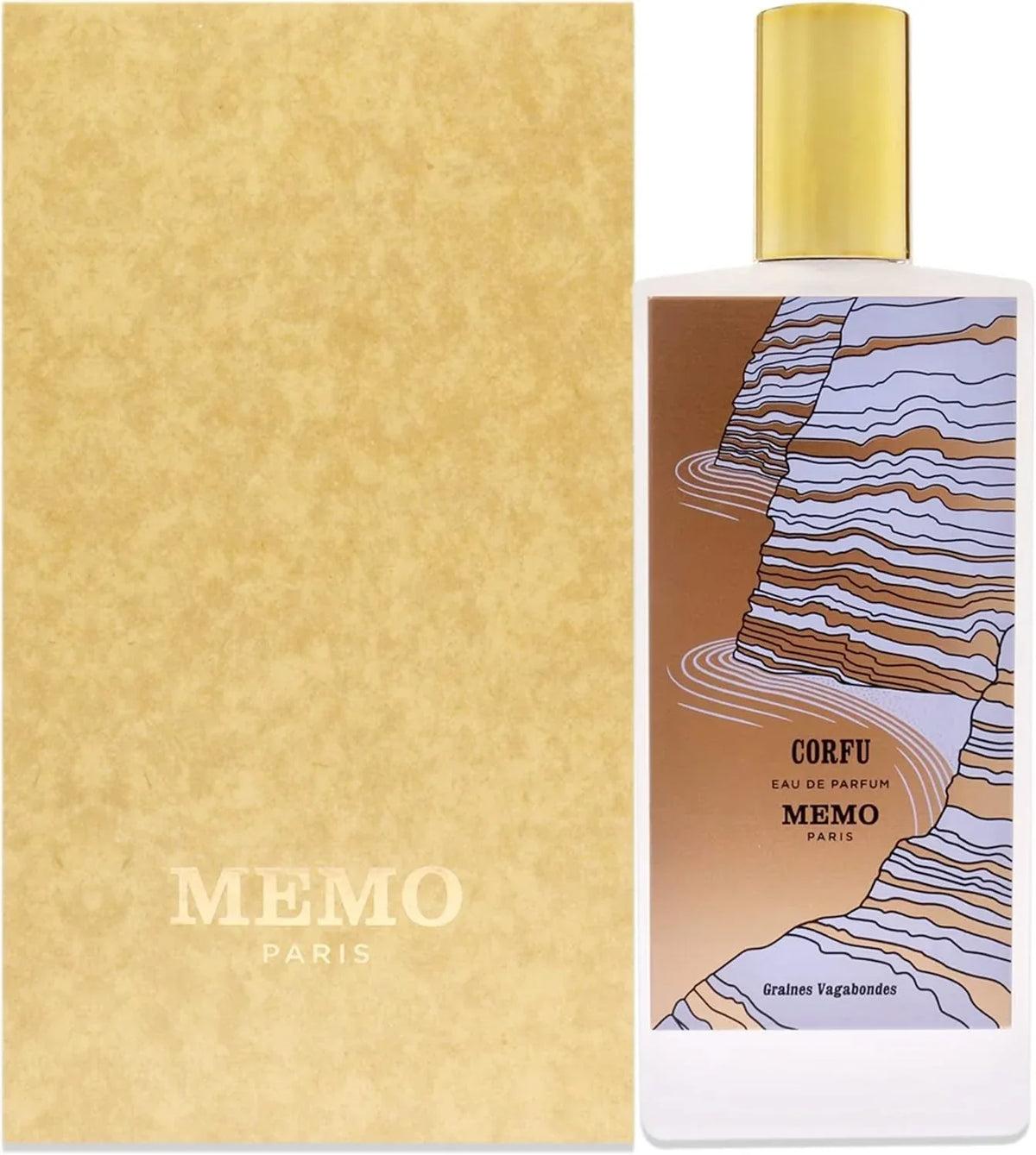 Memo Paris Corfu Eau De Parfum Spray 75ML (2.53oz) – Long Lasting Floral Woody Musk Luxury Unisex Perfume