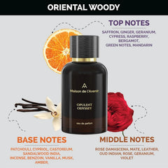 Maison de l'Avenir Opulent Odyssey Eau De Parfum 100ML – Long Lasting Rose Leather Luxury Unisex Perfume | Ideal Gift for Eid