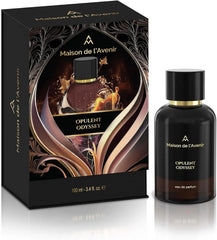 Maison de l'Avenir Opulent Odyssey Eau De Parfum 100ML – Long Lasting Rose Leather Luxury Unisex Perfume | Ideal Gift for Eid