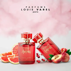 Louis Varel Evidencia Amour Eau De Parfum 90ML – Long Lasting Floral Fruity Luxury Perfume for Women