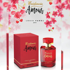 Louis Varel Evidencia Amour Eau De Parfum 90ML – Long Lasting Floral Fruity Luxury Perfume for Women