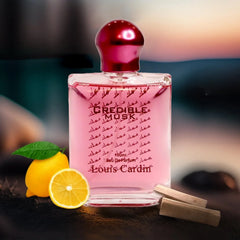 Louis Cardin Credible Musk Eau De Parfum 100ML – Fresh Citrus Musky Woody Long Lasting Perfume for Men