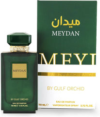 Gulf Orchid Meydan Eau De Parfum 110ML – Fresh Green Citrus Woody Long Lasting Unisex Perfume