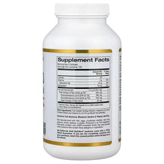 California Gold Nutrition Omega-3 Premium Fish Oil 1100mg (100 / 240 Softgels) – EPA DHA Heart & Brain Support Supplement