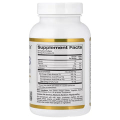 California Gold Nutrition Omega-3 Premium Fish Oil 1100mg (100 / 240 Softgels) – EPA DHA Heart & Brain Support Supplement