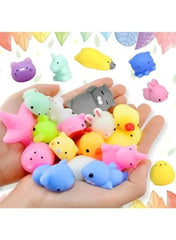 40-Piece Unicorn Squishy Stress Relief Toy Set