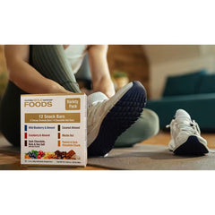 California Gold Nutrition Foods Chewy Granola & Snack Bars – Assorted Flavors, 12 Bars (40g Each)