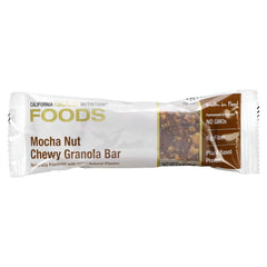 California Gold Nutrition Foods Chewy Granola & Snack Bars – Assorted Flavors, 12 Bars (40g Each)