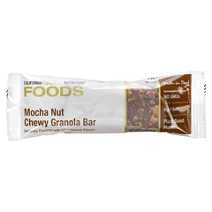 California Gold Nutrition Foods Chewy Granola & Snack Bars – Assorted Flavors, 12 Bars (40g Each)