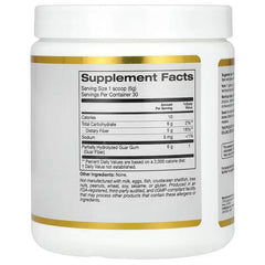 California Gold Nutrition Prebiotic Fibre Powder – Digestive & Gut Health Support – 180 g