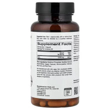 Biotin supplement bottle back label with Supplement Facts and ingredient list