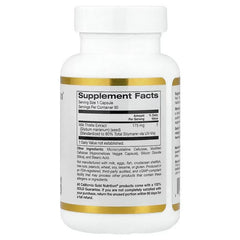 California Gold Nutrition Milk Thistle Extract 175 mg – Liver Support Supplement – 90 Veg Capsules