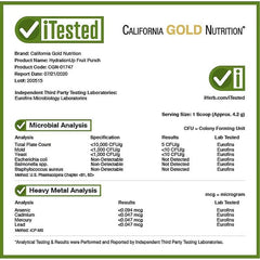 California Gold Nutrition HydrationUP® مكملات ترطيب الإلكتروليت – مجموعة متنوعة ومساحيق بنكهات (المدارية، الحمضيات، فواكه مشكلة، العنب، التوت المشكل)