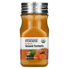 California Gold Nutrition Foods Organic Ground Turmeric – 82 g (2.9 oz)