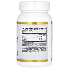 California Gold Nutrition Benfotiamine with L-Leucine 150 mg – Cellular & Wellness Support – 90 Veg Capsules