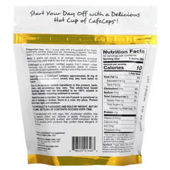 California Gold Nutrition CafeCeps Organic Instant Coffee with Cordyceps & Reishi – Powder Jar & 30 Packets