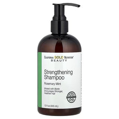 California Gold Nutrition Beauty Strengthening Shampoo with Biotin – Rosemary Mint – 355 ml