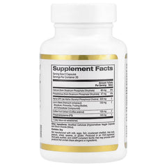 California Gold Nutrition MEM Boost™ – Memory & Cognitive Support – 60 Veggie Capsules