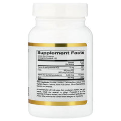 California Gold Nutrition Methyl B12 Complex – Cherry Flavor – 100 Lozenges