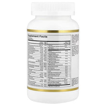 Back label of Active Women’s multivitamin supplement facts bottle
